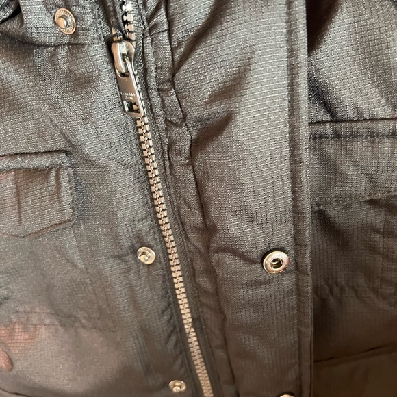 Calvin Klein winter Scuba black Jacket like New. Lined gray fleece. Extra warm - Picture 16 of 16